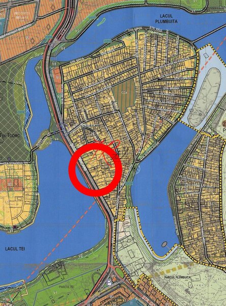 Tei- Petricani la bulevard Vanzare teren